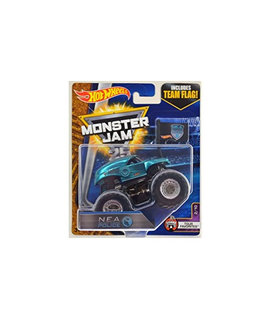 Hot Wheels - Monster Jam Truck 1:64 - N.E.A. Police