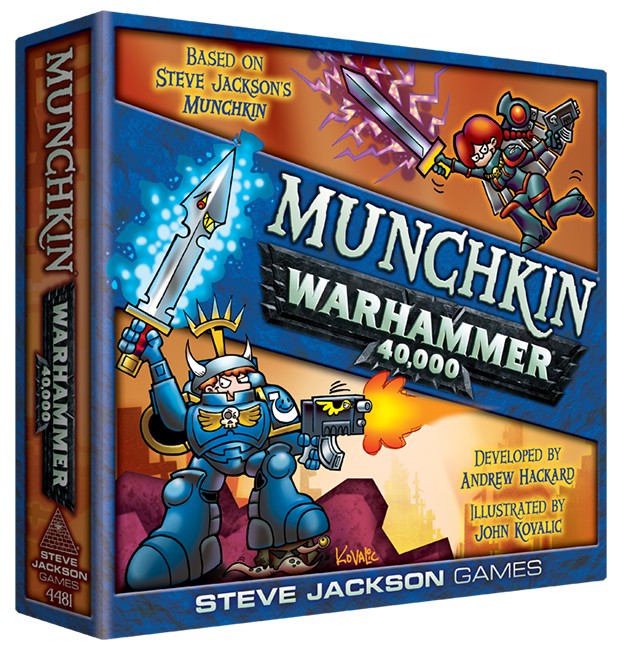 Munchkin - Warhammer 40.000 - Brætspil (Engelsk)