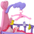 Seng til legetøjsdukke til børns legeværelse, lyserød + violet thumbnail-3