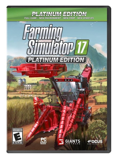 Farming Simulator 17 Platinum Edition PC DVD Game