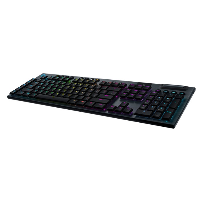 LOGITECH G915 LIGHTSPEED Wireless RGB Mechanical Gaming Keyboard - GL Tactile - CARBON - PAN - NORDIC