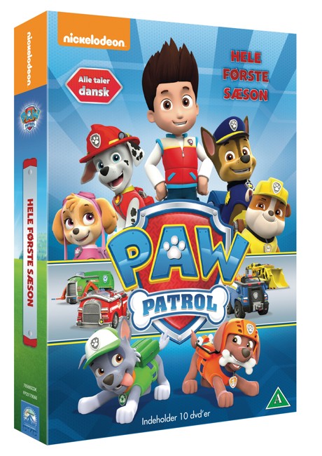 Paw Patrol - Sæson 1 (Vol. 1-10) - DVD