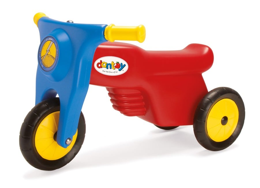 Dantoy - Scooter med gummihjul, Rød (3321)