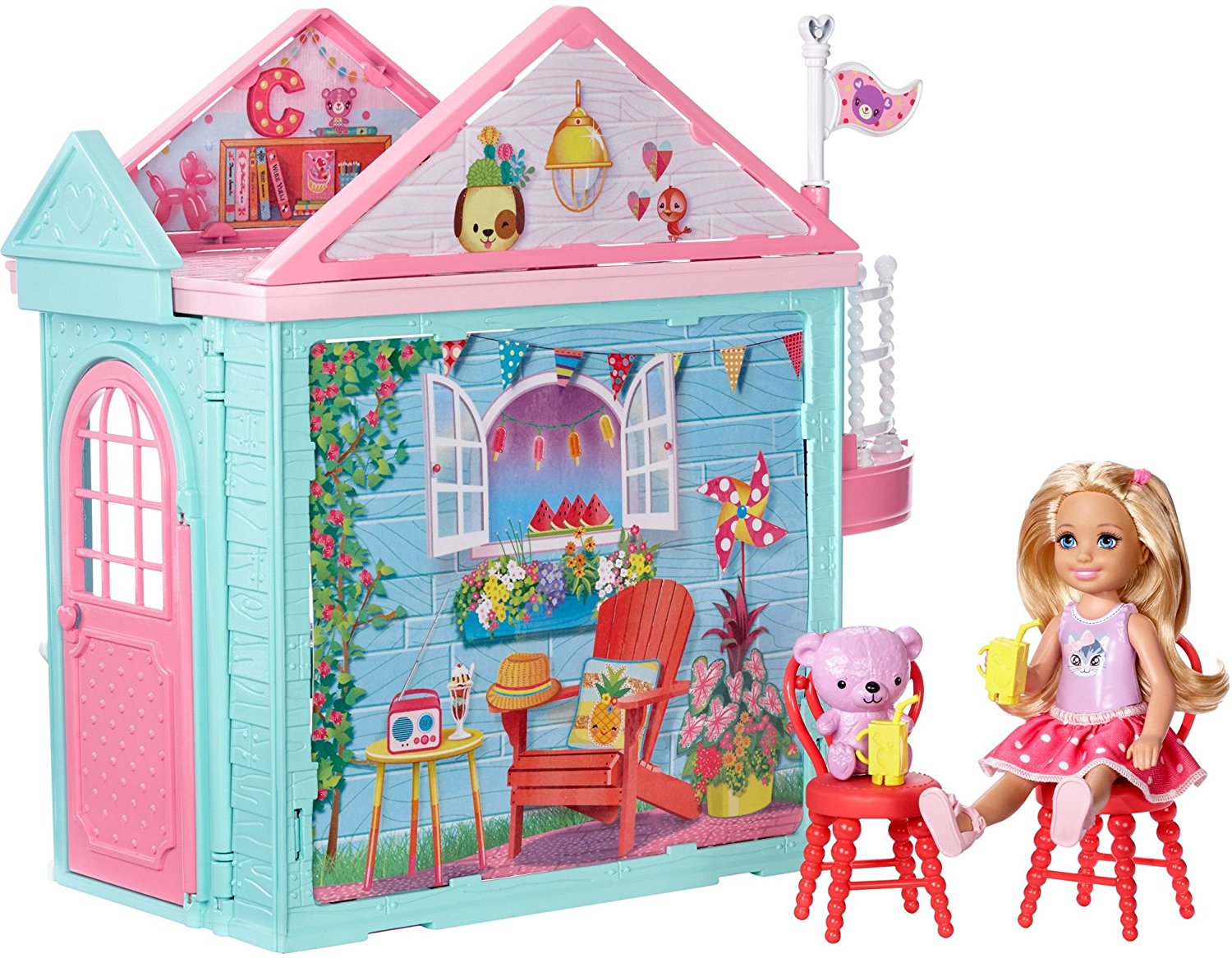 barbie chelsea club playhouse