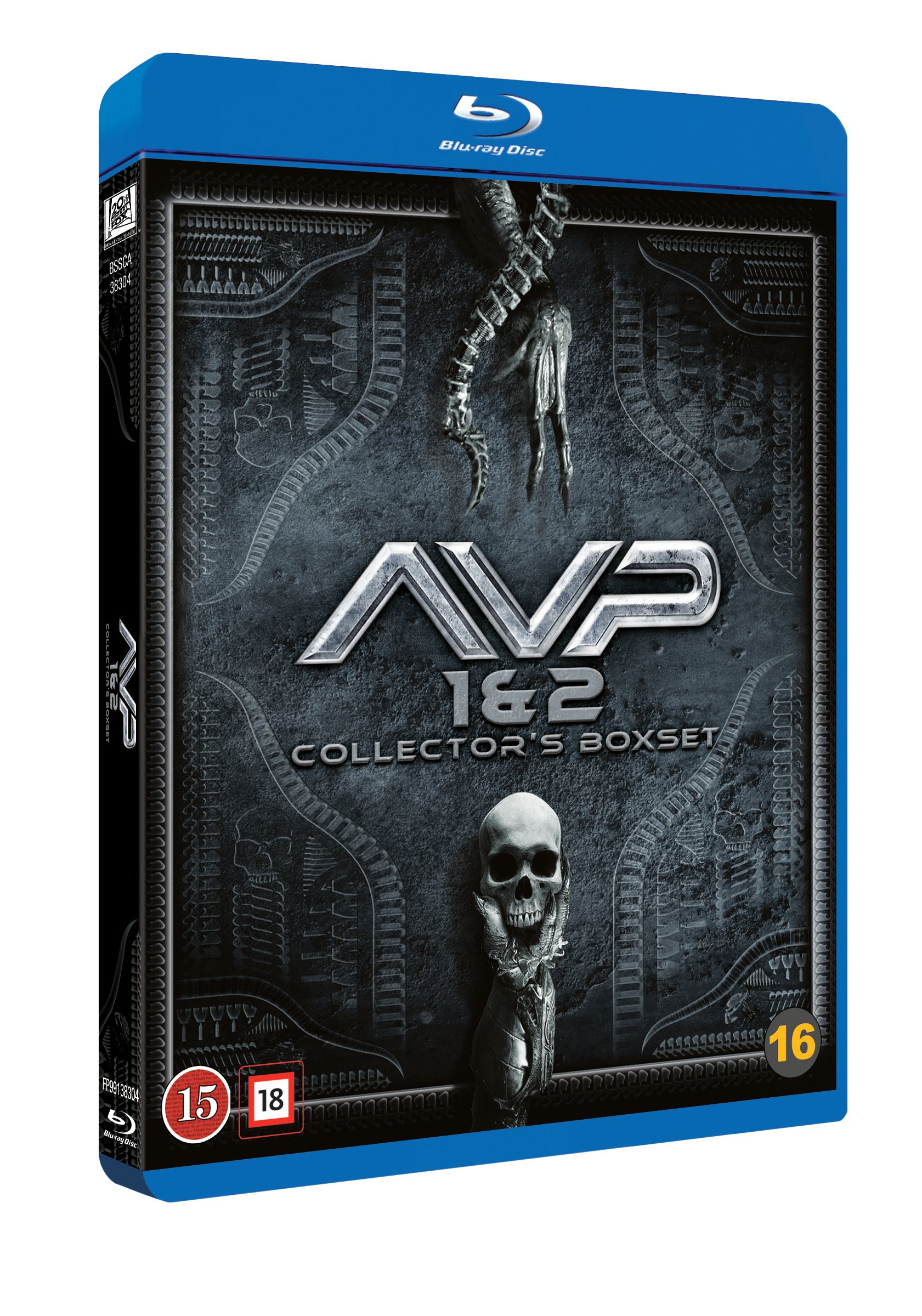 Alien Vs Predator 1-2 boxset (2 disc) (Blu-Ray) - Filmer og TV-serier