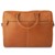 Computertaske i læder, brun, 17,3" thumbnail-3