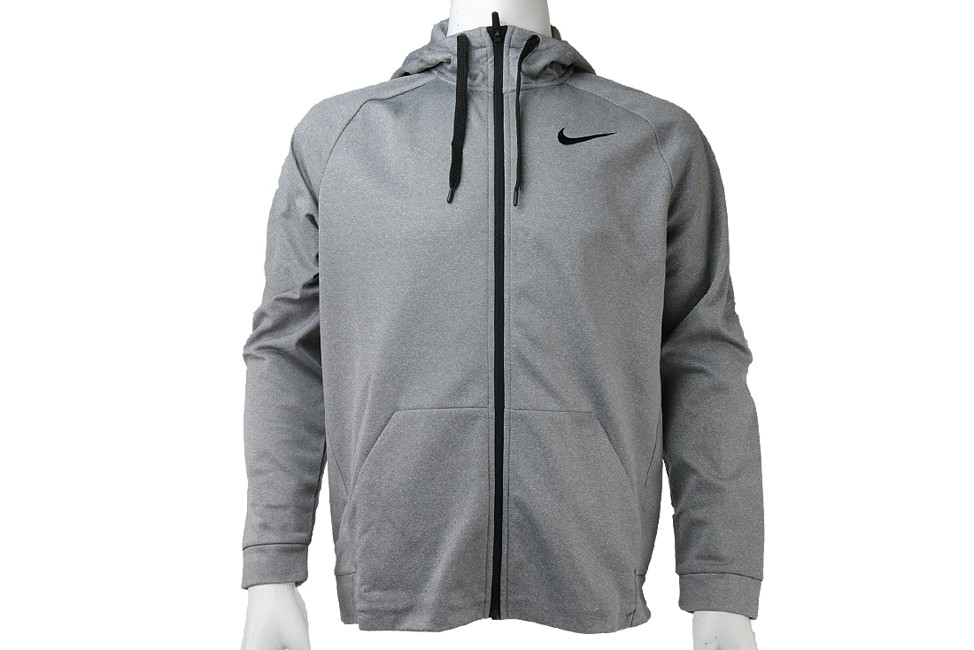 Nike Therma Hoodie M FZ 800187-091, Mens, Grey, sweatshirt