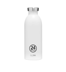 24 Bottles - Clima Vandflaske 0,5 L - Ice White