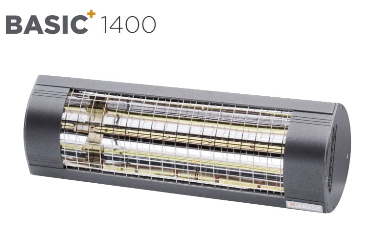 Solamagic - 1400 BASIC+  Patio Heater - Antriacite