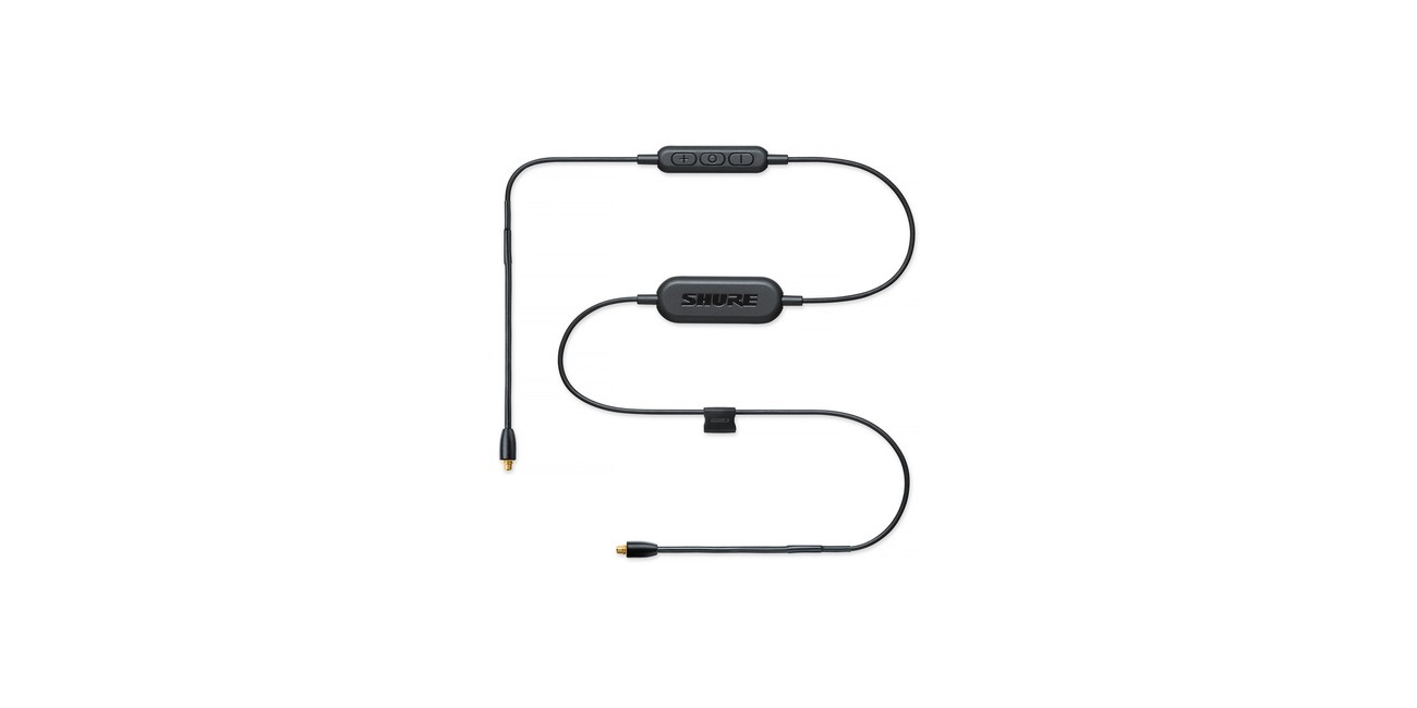 Shure - RMCE-BT1 - Bluetooth Remote & Mikrofon Kabel Til Shure In-Ear Hovedtelefoner