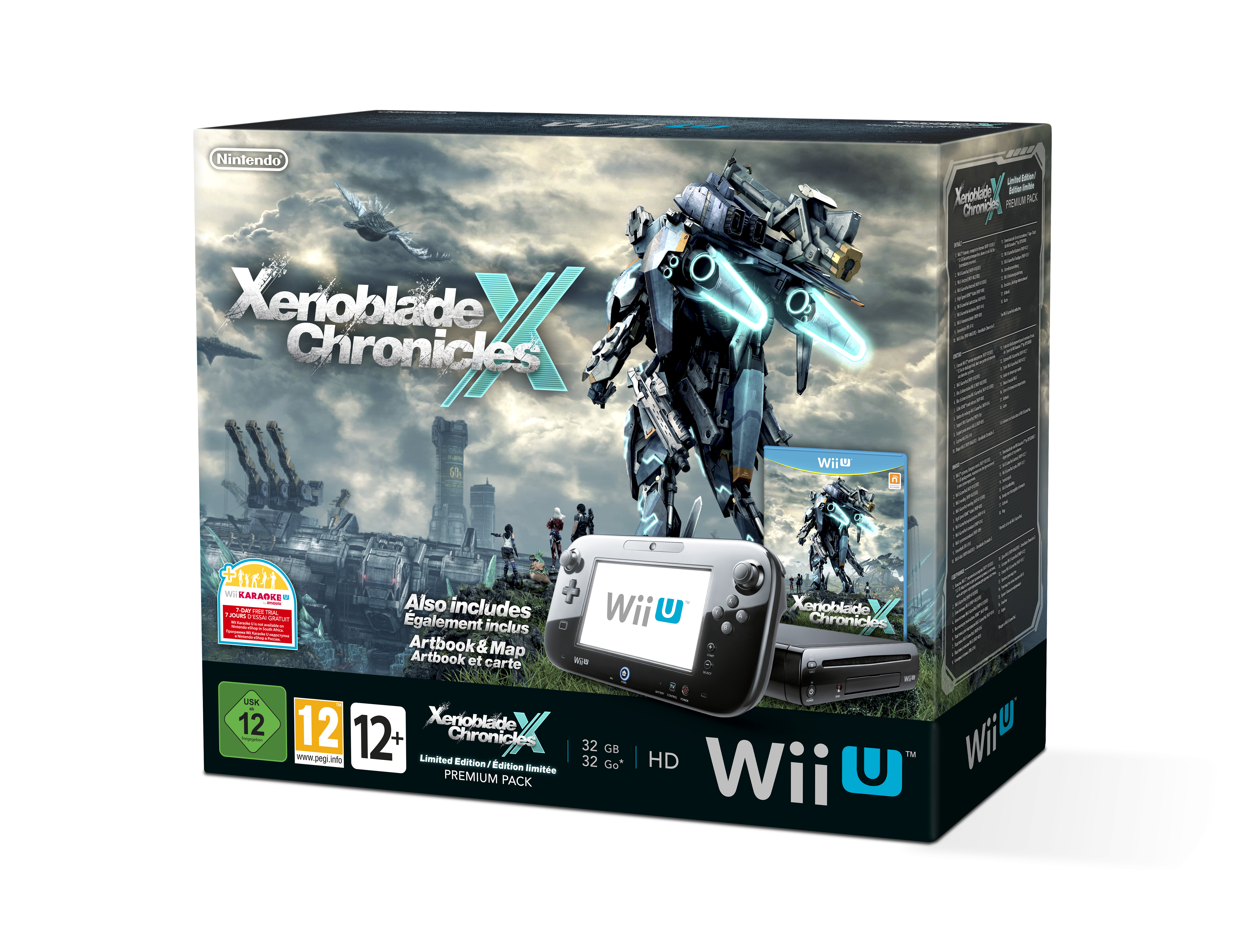 huilen Circulaire Disciplinair Koop Nintendo Wii U Premium Console Xenoblade Chronicles X Bundle
