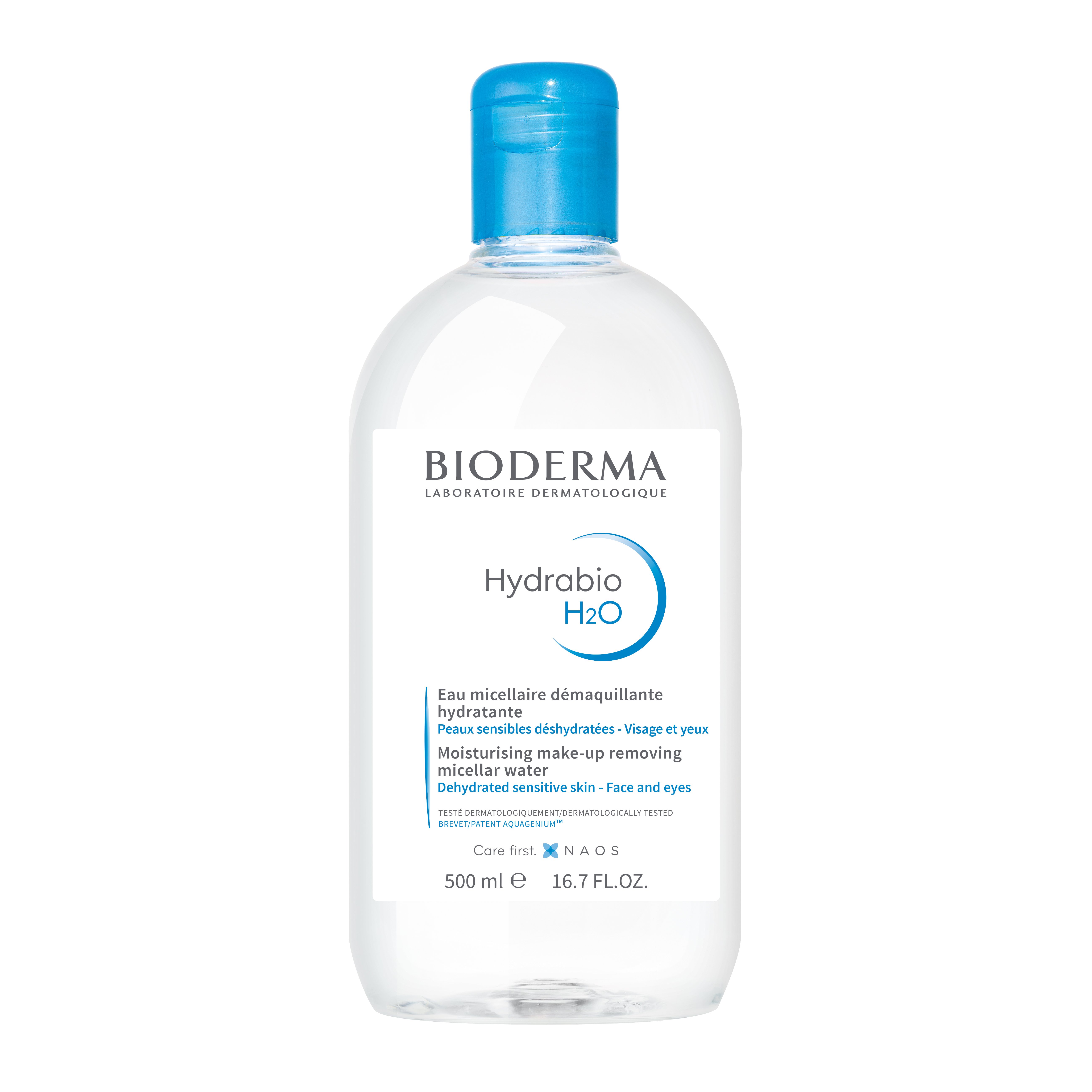 Bioderma - Hydrabio H2O Micellar Solution 500 ml - Skjønnhet