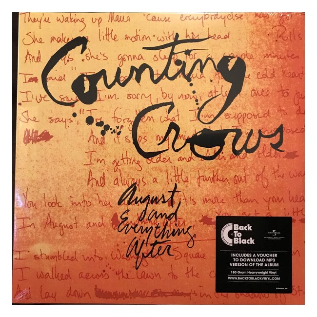 Counting Crows - August and Everthing After (2LP) - Vinyl