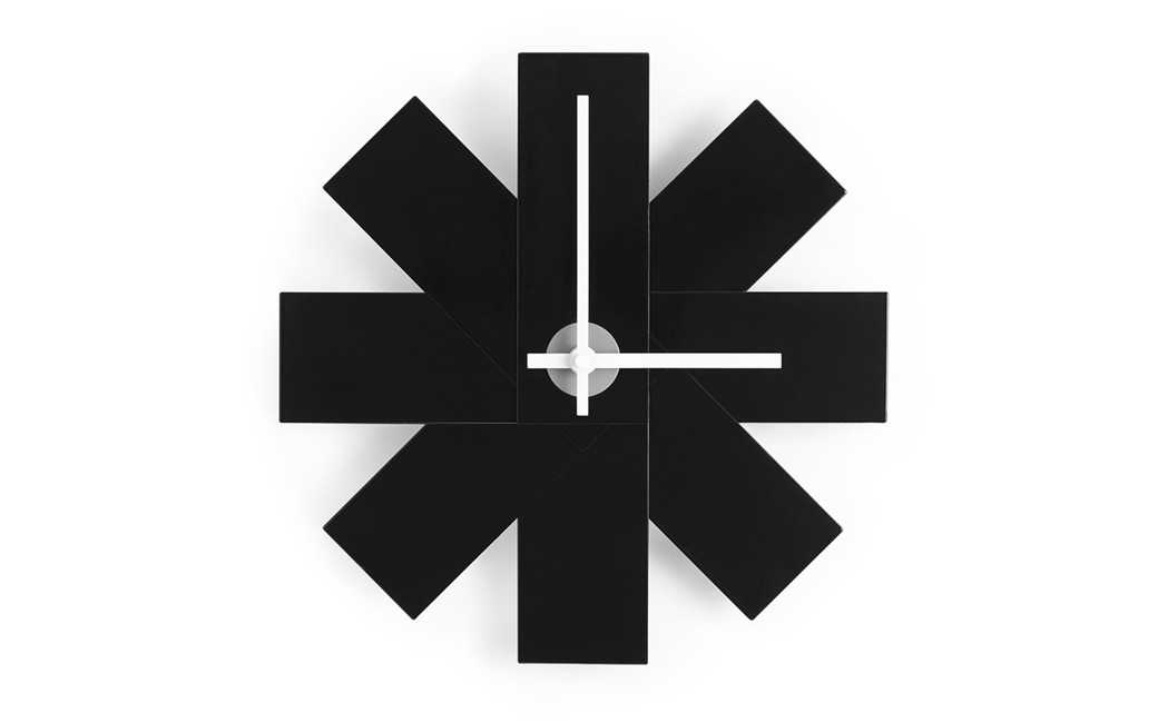 Normann Copenhagen - Watch Me Wall Clock - Black (341018)