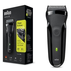 Braun - Series 3 300s Black - Rasier