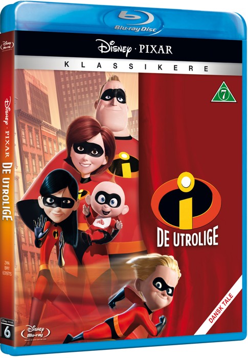 Disneys De Utrolige / The Incredibles (Blu-Ray)