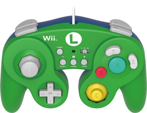 Buy Nintendo Wii U Controller Hori Battle Pad Luigi Version