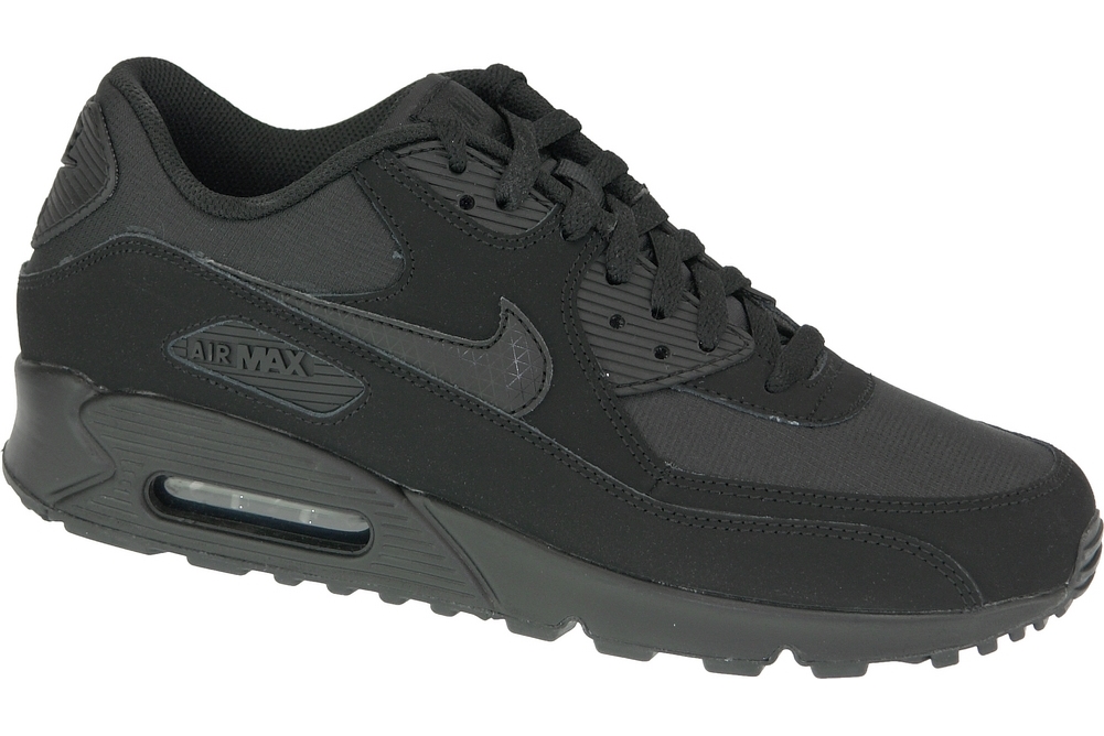 Buy Nike Air Max 90 Essential 537384-046, Mens, Black, sneakers