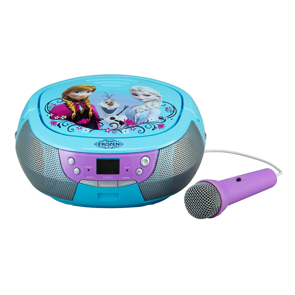 Wonen gevaarlijk Oriënteren Buy eKids - Frozen CD Boombox with Microphone - Frozen