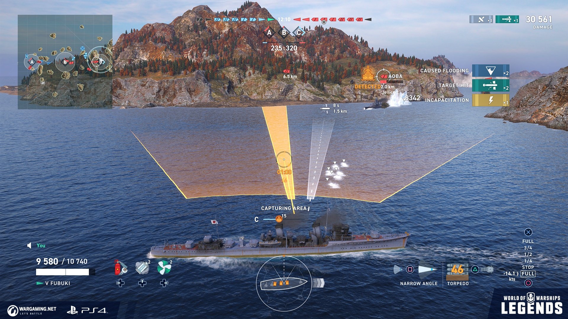 world of warships legends aiming