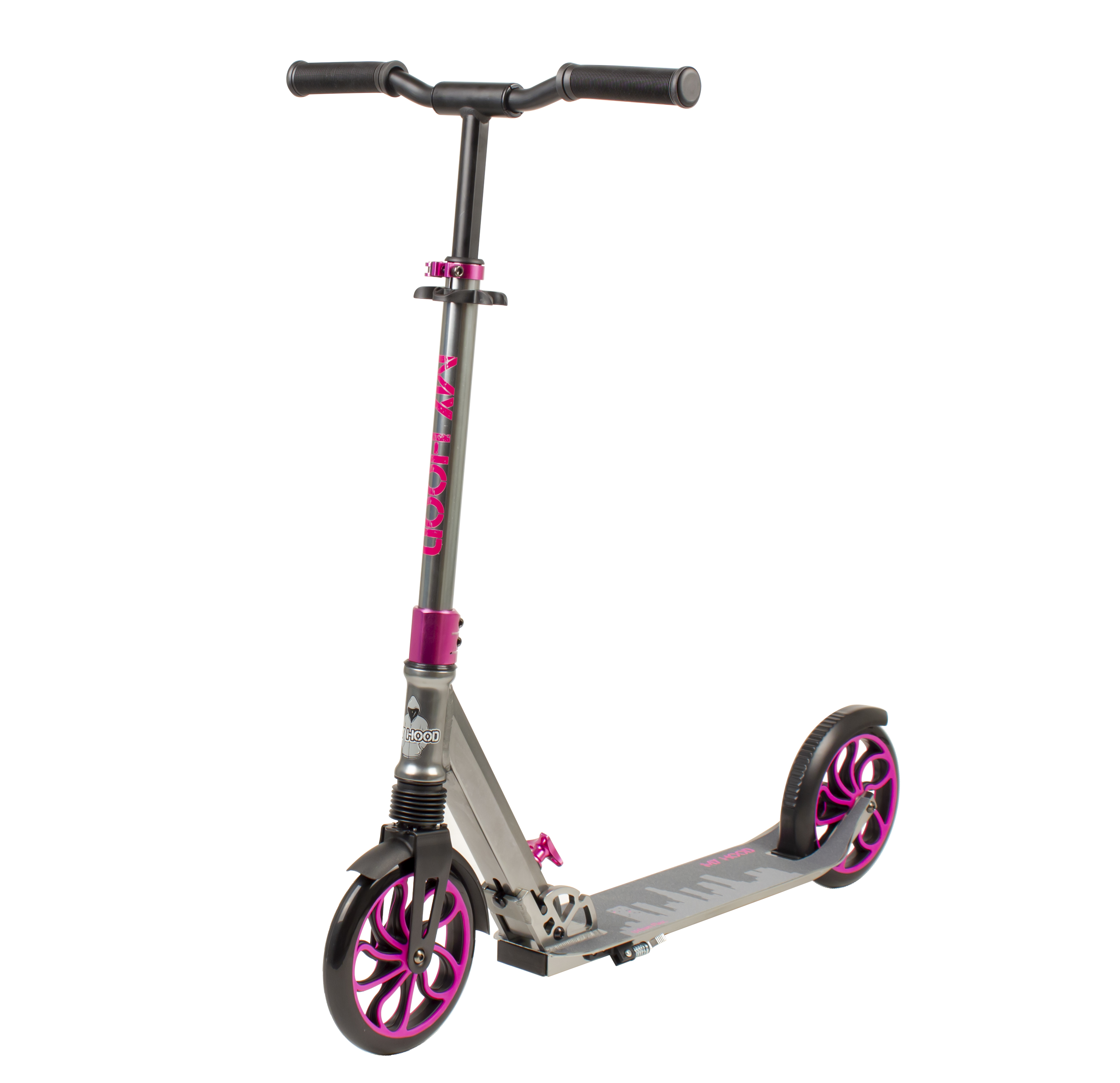 My Hood - Urban Flex Skate Scooter - Grey/Pink (506256)