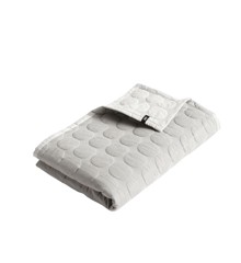 HAY - Mega Dot Quilt Bed Cover 155 x 245 cm - Light Grey (508082)