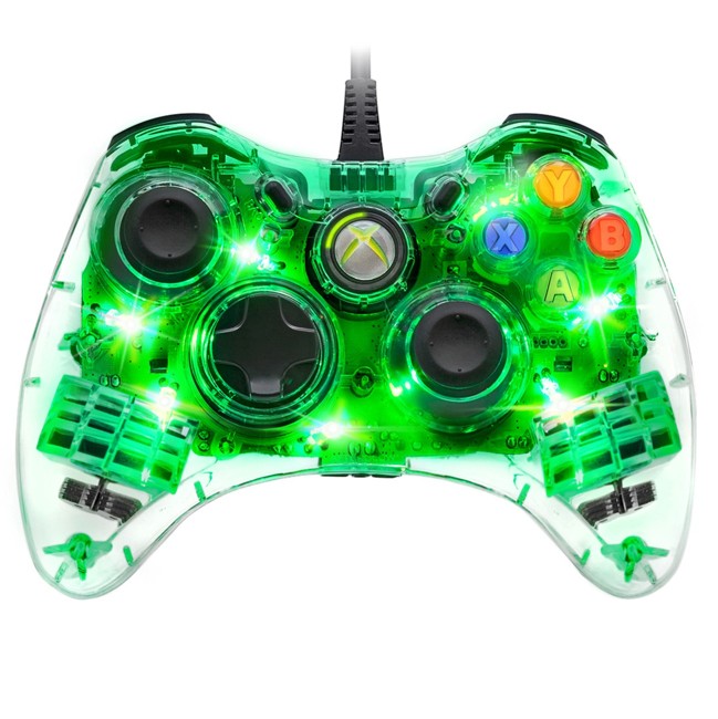 Xbox 360 Afterglow Controller Green