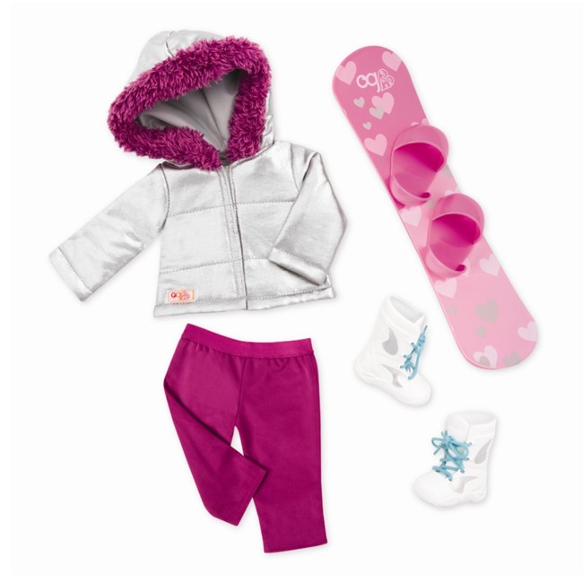 Our Generation - Deluxe dukketøj - Snowboard Vinter Outfit