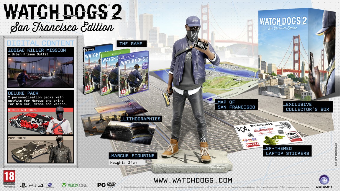 Watch Dogs 2 - San Francisco Edition (Nordic)