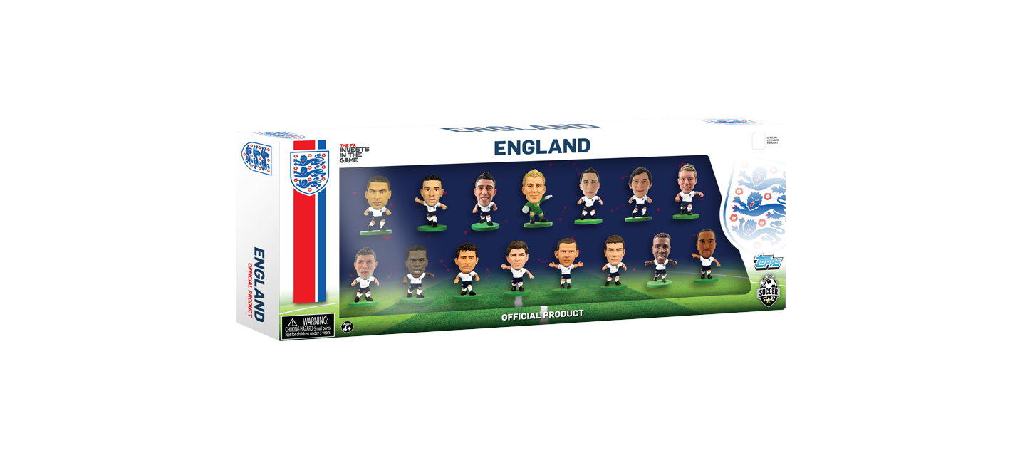 Soccerstarz - England - 15 Players Team Pack 2016 (Version 1)