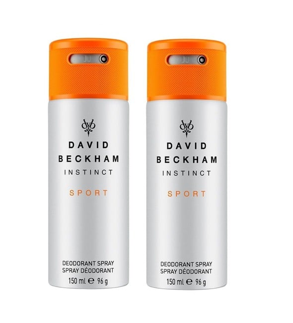 David Beckham - 2x Instinct Sport Deodorant Spray 150 ml