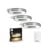 Philips Hue - 3x Being Taklampa Aluminium - Paket thumbnail-1