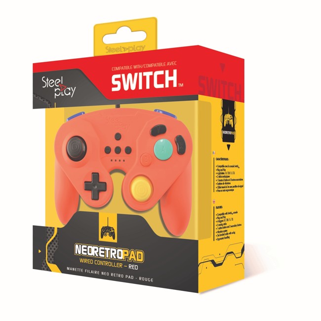 Steelplay - Gcube Wired Controller (Red)