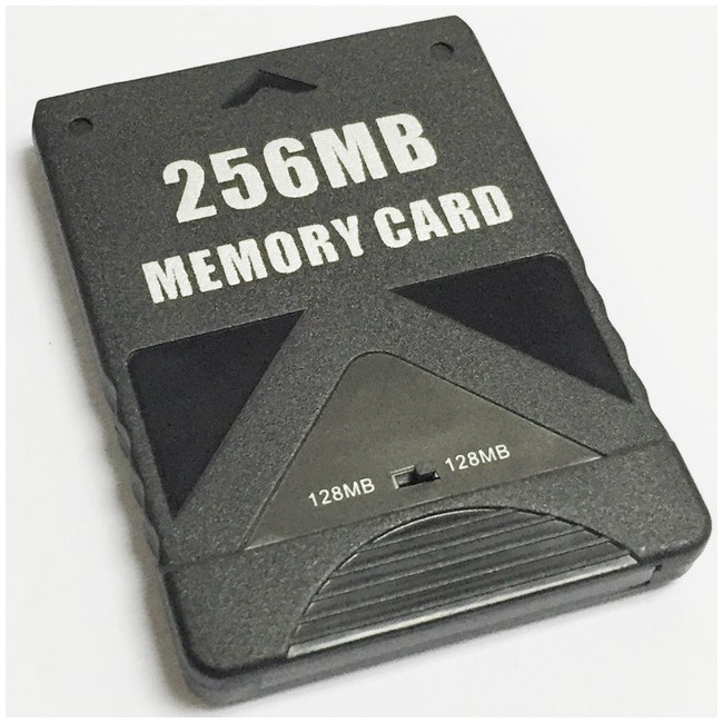 ZedLabz 256MB memory card for Sony PS2 & PS2 slim consoles [Playstation 2] - black