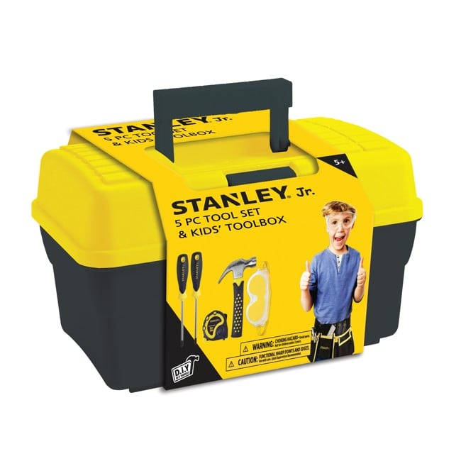 Stanley Jr. - Værktøjs kasse med 5 dele (TBS001-05-SY)