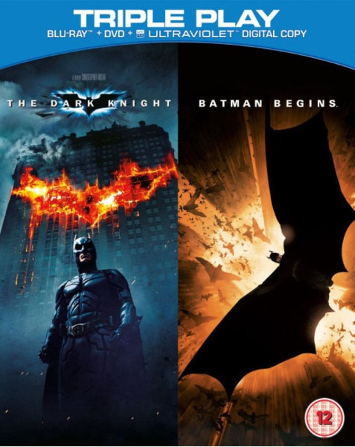 Batman - Dark Knight/Batman begins boks - Blu-Ray