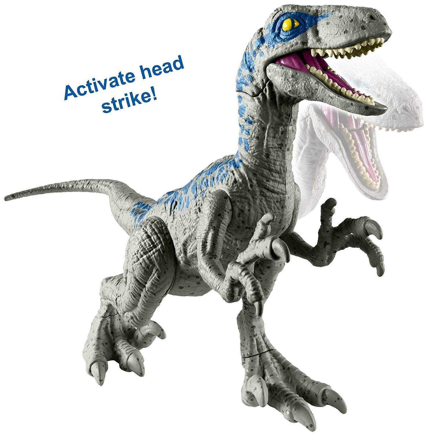 Buy Jurassic World Attack Pack Velociraptor Blue Fpf12
