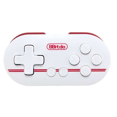 Køb 8bitdo Zero Wireless Bluetooth Micro Gamepad Controller - Red