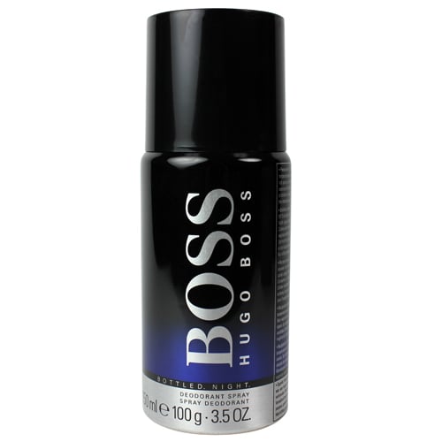 boss bottled night deodorant spray