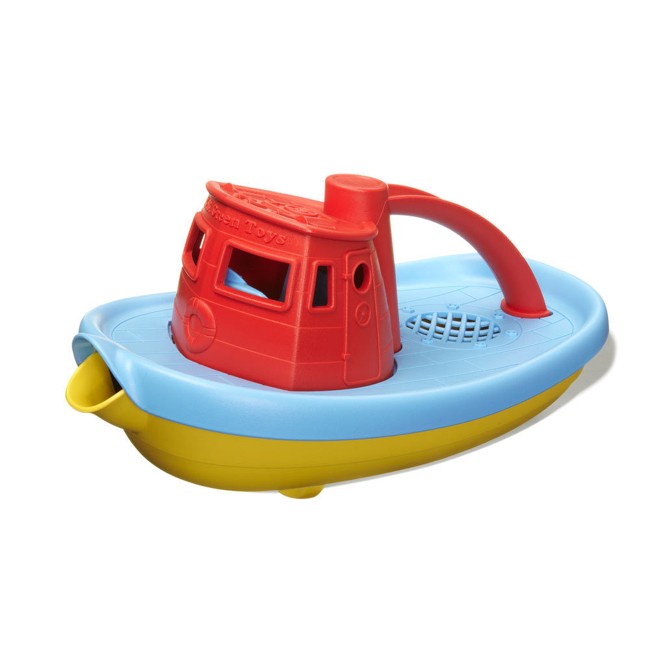 Green Toys - Båd til badet - Rød