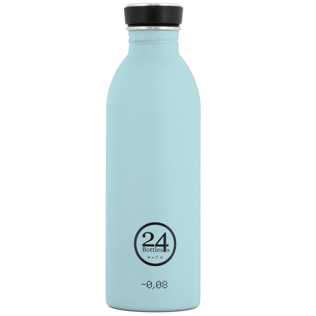 24 Bottles - Urban Bottle 0,5 L - Sky Blå