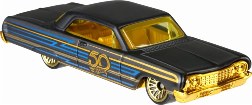 hot wheels 50th anniversary 64 impala
