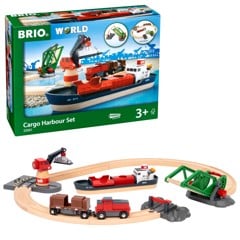 BRIO - Tågset - hamn och fraktset (33061)