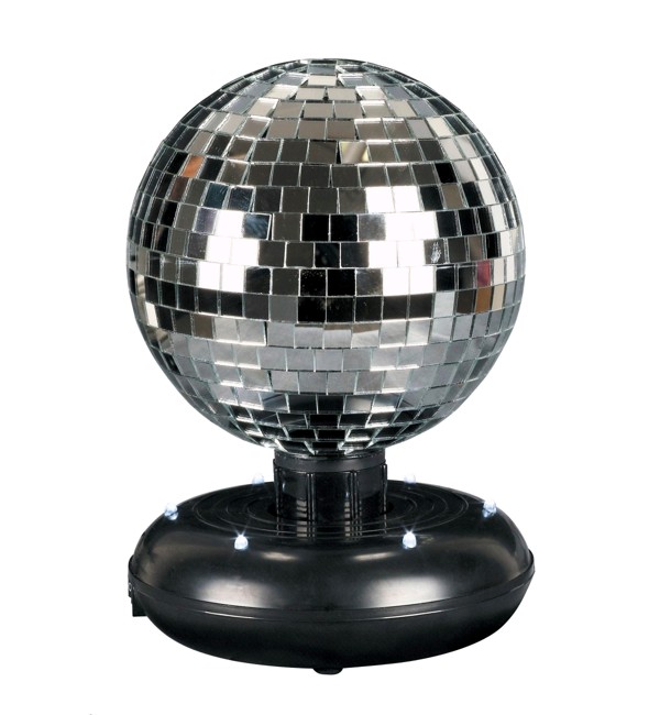 Music - LED Mirror Disco Ball, 16 cm (501003)