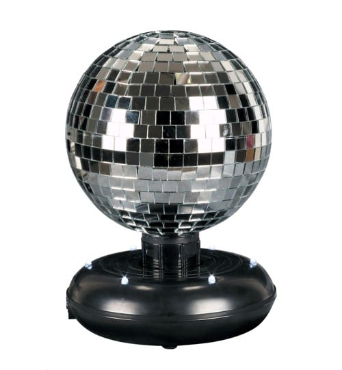 Kaufe Retro Ornamente Ball Disco Spiegel Ball Reflektierende Pilz Form Ball  DJ Party Zimmer Tisch Bar Bühne Hause