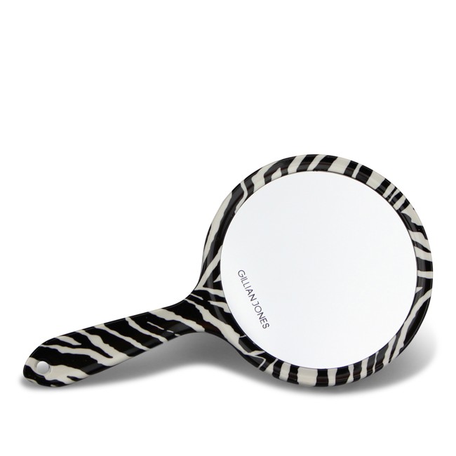 Gillian Jones -  2 side Hand Mirror - Zebra