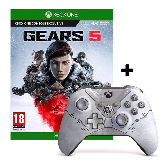 Gears 5 + Xbox One Wireless Controller Kait Diaz Limited Edition