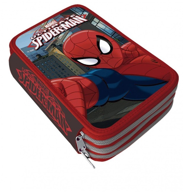 Spider-Man - Filled pencilcase, 3 deck