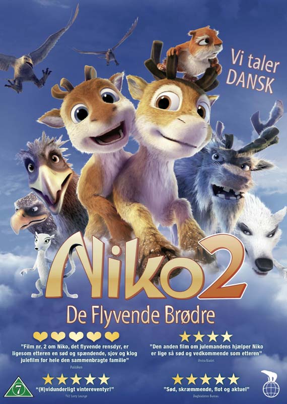 erven Inpakken rek Buy Niko 2: De flyvende brødre - DVD