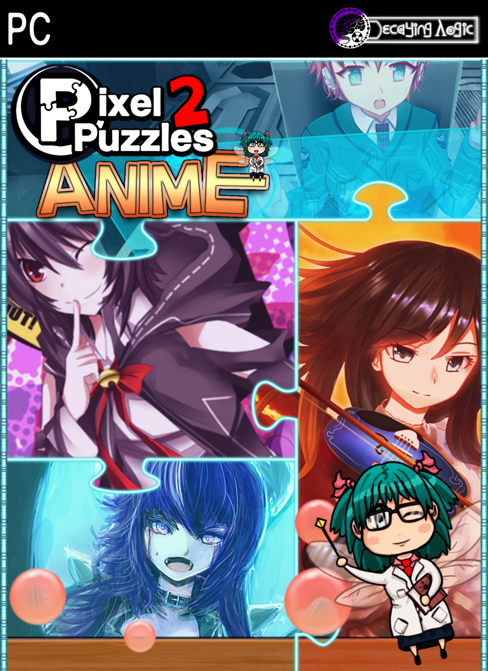 Anime Kawaii for Women Teen Girls Jigsaw Puzzle by Bastav - Pixels Puzzles